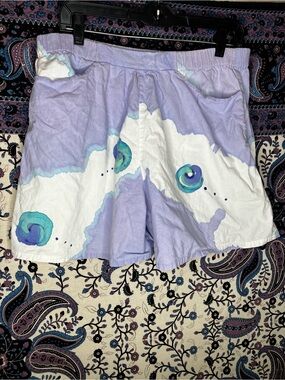 Play Alegre San Diego VTG hand painted shorts  waist 33 MENS S